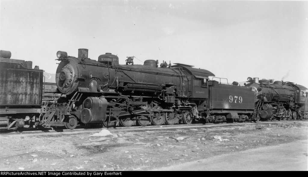 ATSF 2-10-2 #979 - Atchison, Topeka & Santa Fe